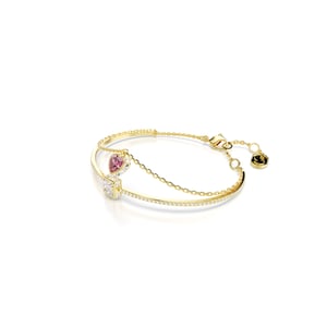 Swarovski 'Chroma' Dames Goudkleurige Metalen Armband - Goud 5683835