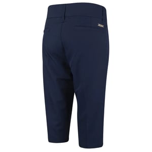 Island Green Dames/Dames Stretch Golfshorts (Donkere marine)