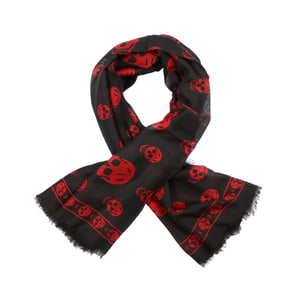 Skull Silk Scarf