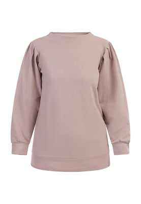 Mymo Sweatshirt Dames oud roze