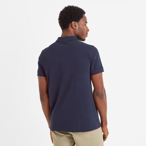 Butley Mens Polo Shirt Dark Indigo