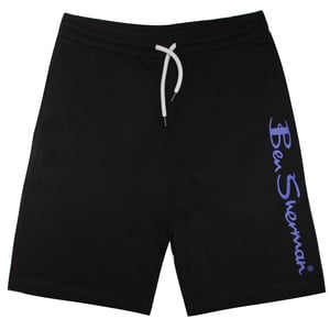 Ben Sherman Logo Heren Zwarte Korte Broek