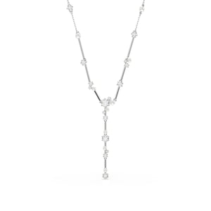 Swarovski 'Constella Bars' Dames Sieraden Nikkelvrije Halsketting - Zilver 5711830