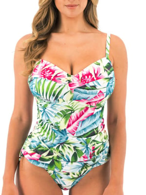 Langkawi Twist Front Tankini Top