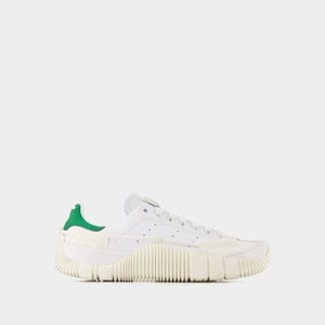 Scuba Stan Craig Green Sneakers i vitt läder