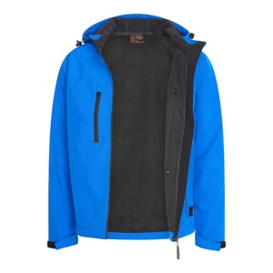 Cappuccino Italia Softshell hood jacket royal