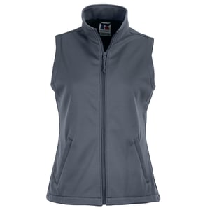 Russell Dames/Dames Smart Softshell Gilet Jacket (Konvooi Grijs)
