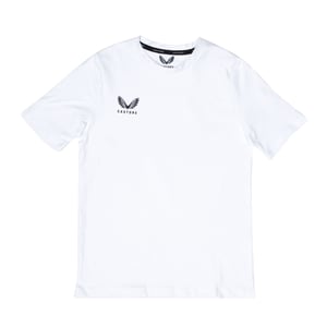Boy's Castore Junior Cotton Leisure T-Shirt in White