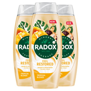 Mineral Therapy Feel Restored 'Shower Cream' 450ml, 3 Pack