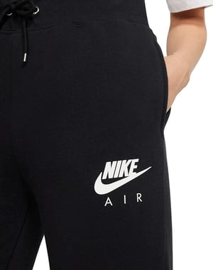 Nike Air Mens Slim Fit Fleece Joggers NSW Black