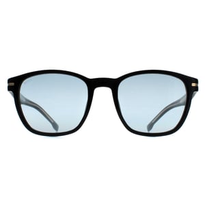 Hugo Boss Vierkant Mannen Zwart Azuur Fotochromatisch BOSS 1505/S