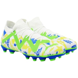Puma Future Match x Neymar FG/AG Barn Fotbollsskor Vita