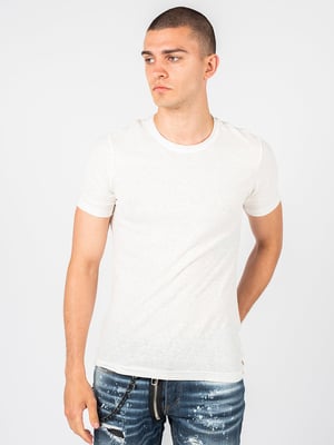 Xagon Man T-shirt Lino Herrkläder Off-White