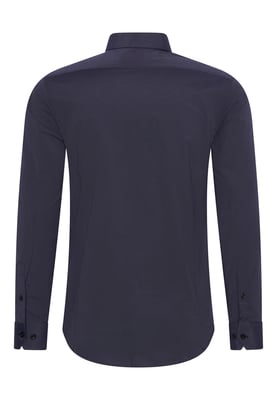 Rusty Neal Overhemd Slim Fit Bla