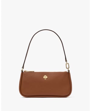 Kayla Pebbled Leather Convertible Wristlet
