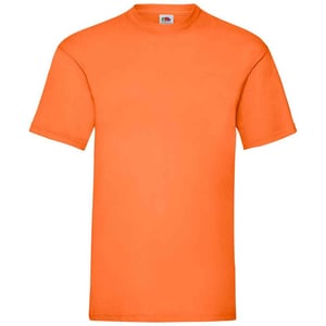 Fruit of the Loom Heren Valueweight T-Shirt (Oranje)