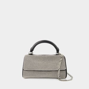 Crush Satchel Bag - Kara - Mässing - Vit