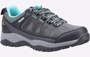 Cotswold Maisemore Low Suède Wandelschoenen Voor Dames In Het Grijs