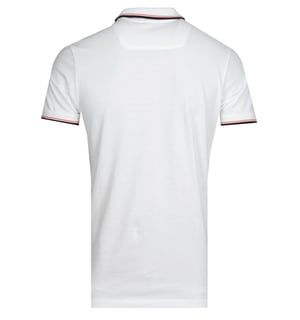 Diesel T-Randy Broken Logo White Polo Shirt