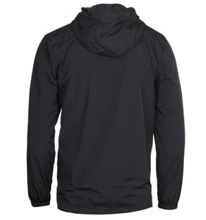 Lyle & Scott zwart jack met rits en capuchon