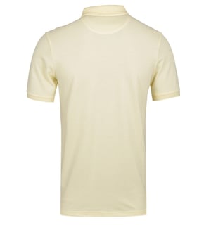 Lyle & Scott Butter Yellow Pique Polo Shirt