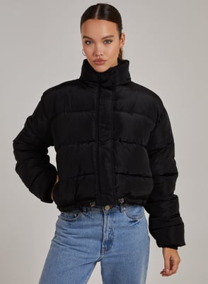 Crop Bomber Jacket