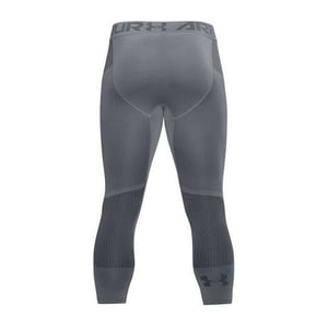 Under Armour Stretch Grey Mens Seamless Mesh Panel Croppped Leggings 1306391 513