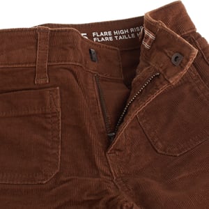 Corduroy flare jeans 434282 girl