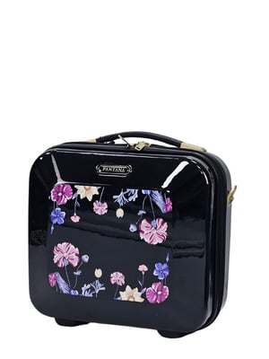 Hard Shell Black Luggage Cosmetic Bag