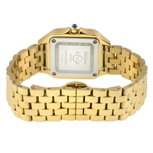 GV2 Milan Women's Tiger Eye Dial IPYG Stainless Steel Bracelet Watch