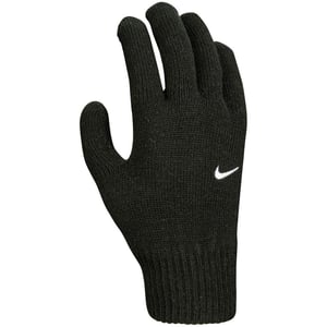 Nike Kinderen/Kinderen Gebreide Swoosh Winterhandschoenen (Zwart/Wit)