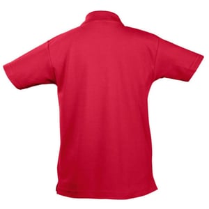 SOLS Kinder Unisex Zomer II Pique Polo Shirt (Rood)