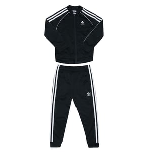 Boy's adidas Originals Infant SST Tracksuit in Black-White