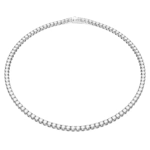 Swarovski 'Matrix' Vrouwen Basis Metaal Ketting - Zilver 5681796