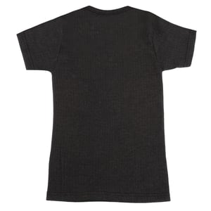 FLOSO Unisex Childrens/Kids Thermal Underwear Short Sleeve T-Shirt/Top (Charcoal)