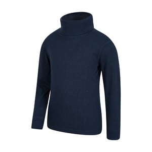 Mountain Warehouse Barn/Kids Talus Roll Neck Långärmad Topp (Marin)