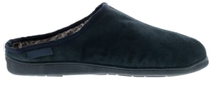Hush Puppies Ashton Men's Leather Mule Slipper Navy