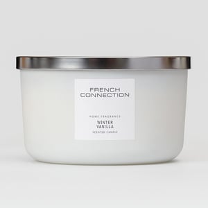 French Connection White Collection Winter Vanilla Candle 426g