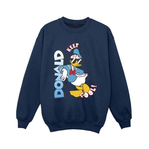 Disney Jongens Donald Duck Cool Sweatshirt (Marineblauw)