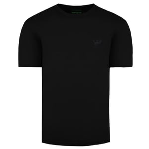 Supra x Heidi Klum Cochs Kortärmad Crew Neck Svart T-shirt för herrar 101901 008