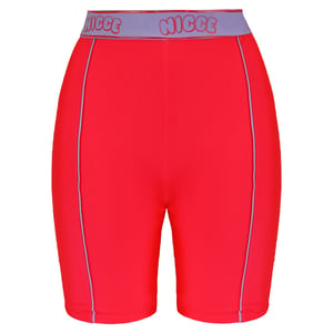Nicce Carbon Dames Roze Fietsbroek