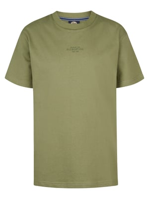 Petrol Industries - Jongens Logo T-shirt Clam - Groen