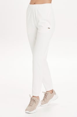 Marley Ivory Super Soft Rib Slim Fit Joggers