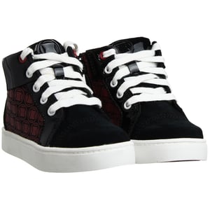 Clarks City Hero Hi Kids Svart Träningsskor