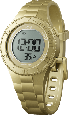 Ice Watch Ice Digit - Gold Metallic Kind Horloge Goudkleurig 021277
