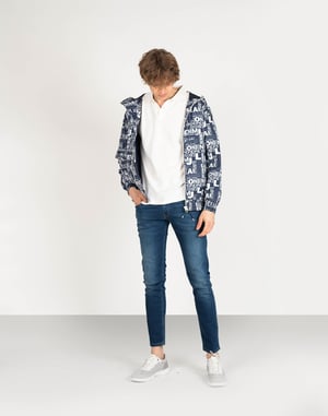 Pepe Jeans Jacka Tony Herr Vit