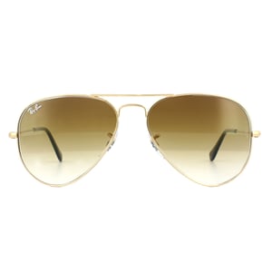 Ray-Ban Zonnebril Aviator 3025 001/51 Goudbruin Fade