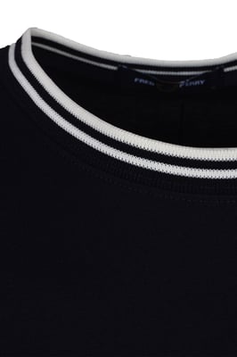Men's Fred Perry Twin Tipped T-Shirt in Navy