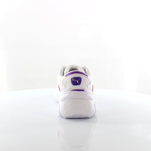 Puma Storm.Y White/Purple Trainers - Womens