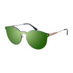 Daniela women's oval-shaped metal sunglasses